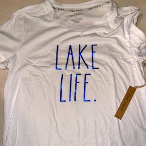 NWT Rae Dunn LAKE LIFE Shirt‎